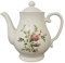 Teiera in Ceramica Shabby Chic The Te Elegante Stoviglie Tavola Cucina