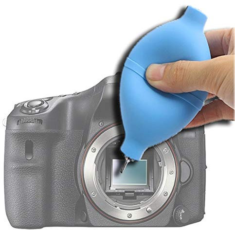 POMPETTA XL SOFFIETTO MANTICE extra large kit pulizia sensore fotocamera obiettivo aria cleaner air blower compatibile con PANASONIC LUMIX G100 DC S1H S5 S1 S1R G95 G90 GX9 GF10 GH5S G9 GX850 GX800