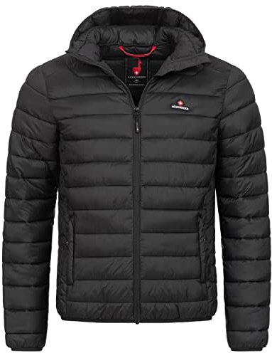 Höhenhorn Balmhorn Herren Jacke Midnight Black Hood Gr. S