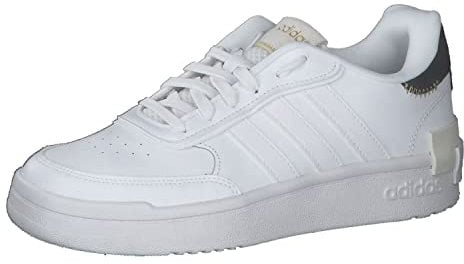 Adidas Damen Postmove SE Shoes Basketball-Schuhe, Cloud White/Cloud White/Core Black, 39 1/3 EU