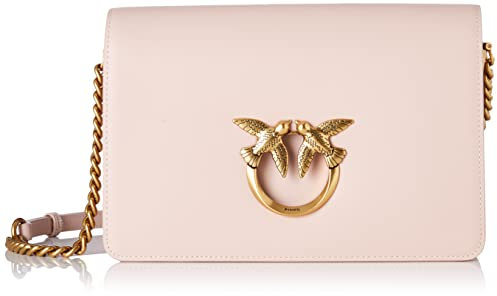 Pinko Love Click Classic Vitello Set, Borsa Donna, O81Q_Cipria-Antique Gold, U