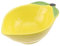 Kichvoe Fruit Shaped Ceramic Lemon Salad Bowl - Decorative Snack Candy Nut Dessert Serving Plate for Home Kitchen