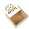 Fabulous Box aus Holz – J'Peux Pas J'ai Raclette Käse Berg Ski Savoie (11 x 11 x 3,5 cm)