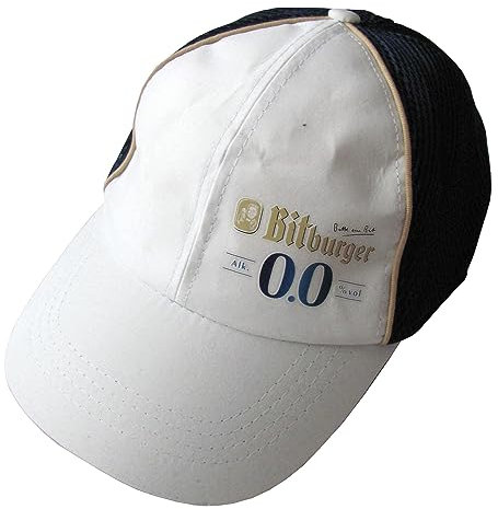Bitburger Brauerei - 0,0% Alkoholfrei - Basecap - One Size - mit Klettverschluss verstellbar