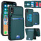Zouzt for iPhone XR Detachable 2 in 1 Wallet Case with Card Holder for Magsafe, Magnetic PU Leather Flip Credit Slot Protective Phone Cover Women Men for iPhone XR 6.1 Inch - Green