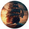 Jigsaw Puzzles for Adults Pirate ship spheric jigsaw puzzles for Cardboard puzzles 26.5x26.5inch