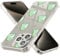 BGZDZDN Dinosaurs Case for iPhone 14 Pro Max Case,[Buffertech 6.6 ft Drop Impact] [Anti Peel Off Tech] Clear TPU Bumper Phone Case Cover Green Dinosaurs Designed for iPhone 14 Pro Max