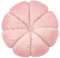 Fouriding Runde Blume Wurfkissen 45cm Samt Petal Kissen für Wohnzimmer Sofa Bett Stuhl Boden Auto Home Decoration (Rosa)