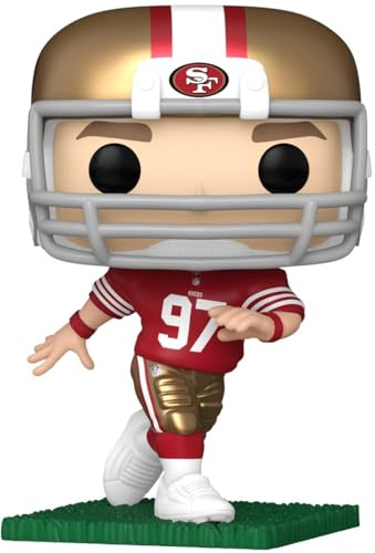 Funko Pop! NFL: 49ers - Nick Bosa - (Color) - Vinyl-Sammelfigur - Geschenkidee - Offizielle Handelswaren - Spielzeug Für Kinder und Erwachsene - Sports Fans - Modellfigur Für Sammler und Display