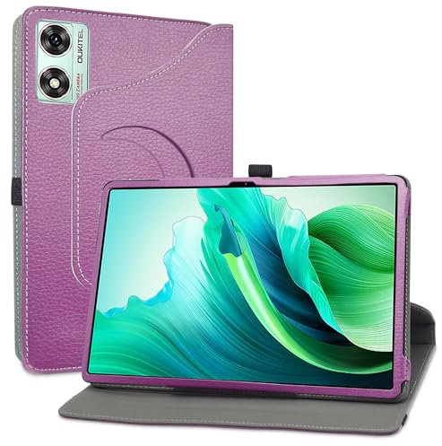 MAMA MOUTH Kompatibel mit AGM PAD P2 hülle,360° Drehbarer Stand Cover Premium Schutzhülle Tasche Etui mit Ständerfunktion Case für AGM PAD P2 / Alldocube iPlay 60 Lite 11 Zoll Tablet,Violett