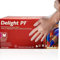 Apex Business Supplies 100 XL Clear Vinyl Gloves Delight PF Disposable Gloves | Powder Free and Non-Sterile Multipurpose Strong Disposable Gloves | Medical & Food Grade Gloves