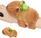 MUYAPAY Peluche Capibara Pulseras de Bofetada para Niños, Capybara Peluche, Pulsera Bofetada de Peluche de Capibara, Juguete de Peluche Capybara para Niñas para Navidad, con Mochila de Tortuga