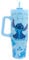 Disney Stitch Gobelet isotherme de 900 ml avec paille et couvercle | Produit officiel de Polar Gear Stitch | Gobelet de voyage à double paroi en acier inoxydable