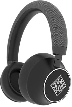 TELEFUNKEN ARCO ONE Over‑Ear Bluetooth‑Kopfhörer mit ANC & Mikrofon, Multipoint, 30 h Akku (22 h mit ANC), 40 mm Treiber, 32 Ω, AUX/3,5 mm & USB‑C, IPX3, 220 g, austauschbare Polster