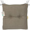 Herlag Gartenstuhlauflage Hocker AVA Sun-Guard 50x50x9cm | Extra Dickes Hockerkissen 9 cm für Fußhocker | Stuhlkissen für Gartenhocker mit Deluxe-Komfort | Öko Tex 100 | 1 Polster | Taupe