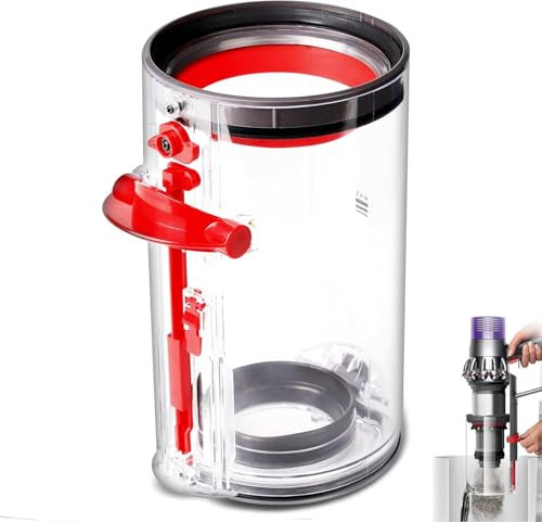 Ricambio per bidone della polvere compatibile con aspirapolvere Dyson Cyclone V10 Absolute V10 Animal V10 Animal Pro V10 Total Clean + SV12 senza fili, parti di ricambio n. 969509-01