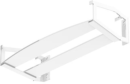Stand for Sonos Five, Stainless Steel Wall Mount Bracket, Speaker audio Metal Stand (White)