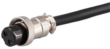 KNUUXHDDK Cavo di prolunga GX12 da 1 m, 2 m, 3 m, 2, 3, 4, 5, 6 e 7 pin, connettore elettrico CA per auto, adattatore M12 femmina maschio. (7pin,Female TO Male_1M)