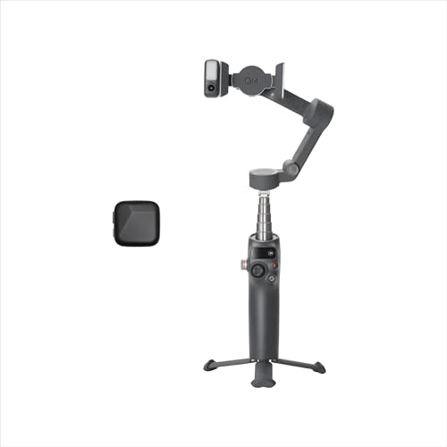 YSJOZWA For DJI OM 8 Smartphone Gimbal Stabilizer for Osmo Mobile Three Axis Phone(OM8 Mic Mini B)