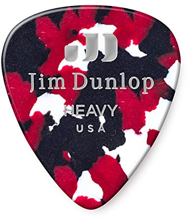 Jim Dunlop Celluloid Confetti Pick Heavy - 12 Pick
