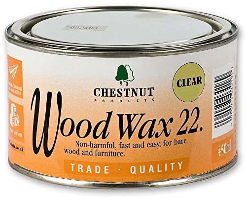 Chestnut WW22 Wood Wax 22 , 450ml Clear