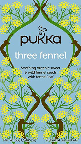 Pukka Organic Three Fennel, 20 Teabags