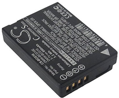 VINTRONS Li-ion BATTERY Pack Fits Panasonic Lumix DMC-TZ10EG-T, Lumix DMC-ZS7S, Lumix DMC-ZS20K, Lumix DMC-ZS10