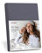 HANSE PRO Spann-Betttuch 100x200-120x220 cm I Spann-Bettlaken I Laken I für Boxspring-Betten und Wasserbetten I Steghöhe bis 30 cm I Premium-Qualität I Farbe Anthrazit