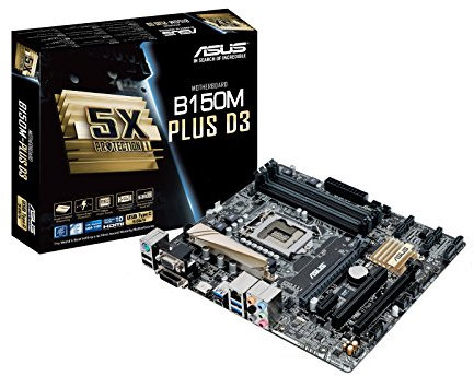 Asus B150M-Plus D3 Carte mère Intel Micro ATX Socket 1151