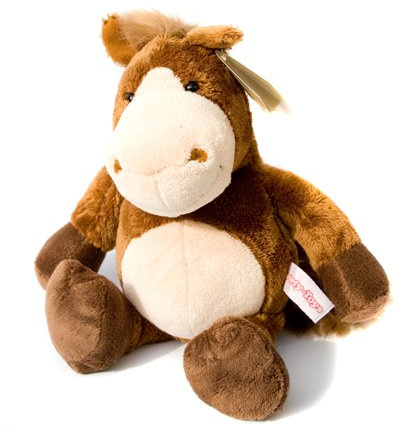 Super weiches Kuschelpferd Pferdinand- 28cm braun - Premium Plüsch