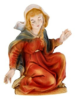 Maria kniend, zu 9cm Fig. (Kunststoff)