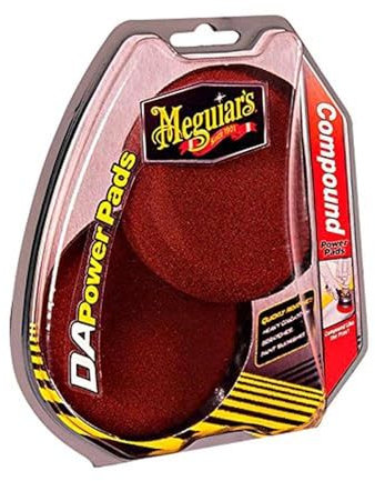 Meguiar's G3507INT DA Power Pads Compound Polierpad, hart (2-er Pack)