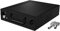 Icy Box IB-148SSK-B Wechselrahmen für 2,5 (6,35 cm) und 3,5 (8,9 cm) SATA/SAS HDD/SSD passend für 5,25 Schacht mit Lüfter, abschließbar schwarz