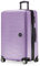 HAUPTSTADTKOFFER Mitte - Valigia Rigida Grande, TSA, 4 Ruote, Bagaglio da Stiva con Espansione di Volume di 8 cm, 77 cm, 130 L, Lilla