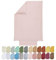 P'tit Basile Housse de Couette 100x135 ou 100x140 cm - 100% Coton Bio 57 Fils certifié sans substances nocives - Rose pétale - Idéal pour lit bébé 60x120 70x140 cm - Rabat pour Border
