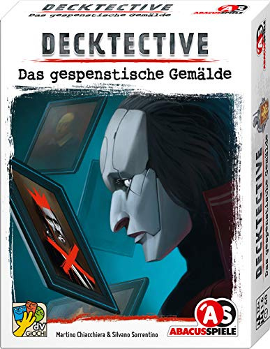 ABACUSSPIELE 38202 - Decktective - Das gespenstische Gemälde, kooperatives Krimispiel, Kartenspiel, Grey