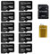 Cloudisk Micro SD-Karte mit Kleiner Kapazität, 10 Stück, 256 MB (Nicht GB) mit MicroSD-Adapter, Kartenleser, Speicherkarte für kleine Daten, Dateien, Werbung oder Promotion (zu klein für alle Videos)