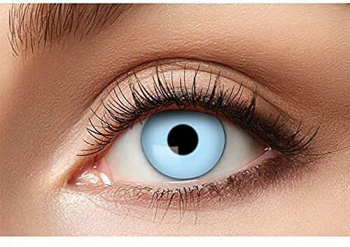 PAPSTAR NEU Kontaktlinsen Ice Blue Farblinsen Eisblau
