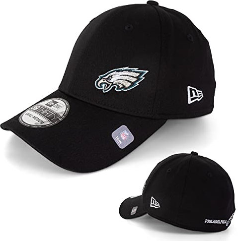 New Era Baseball Caps -39THIRTY Cap -Flawless Team Logo -MLB -NFL -NBA -Chicago Bulls -Lakers -Raiders -Yankees -Dodgers -Chiefs -Buccaneers -Saints -Sox -49ers (Philadelphia Eagles, S)