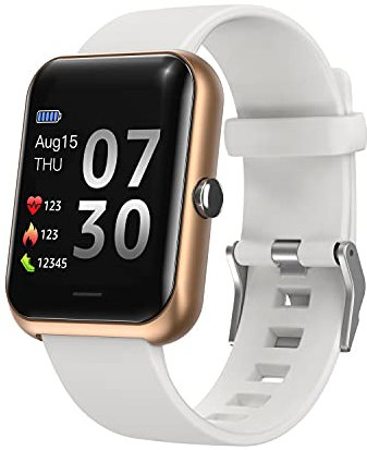 SUPBRO Montre Connectée Podomètre, Bracelet Connecté Smartwatch Fitness Bracelet traqueur d'activité étanche, Suivi Auto. activités et Sommeil Smart Watch Smartband