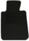 Velourmatte für BMW 3 E30 Cabrio Bj. 1985-1994 Basic LP Befestigungen Mit Absatzschoner Passform Neu Veloursfussmatte Automatte