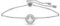 Swarovski Una Damenarmband, Rhodiniertes Armband mit Strahlenden Swarovski Kristallen
