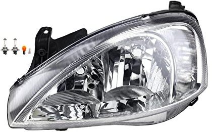 Johns, Scheinwerfer passend für Opel Corsa C 09/00-06/03 links + Leuchtmittel