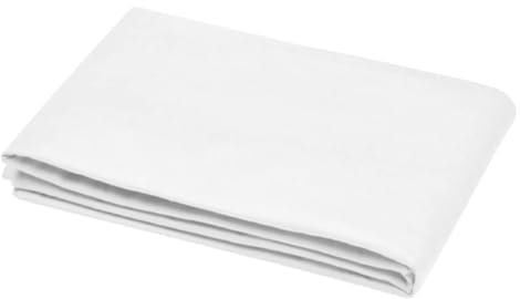 STOF Bettbezug – Größe 260 x 240 cm – 100% Baumwolle Öko-Tex Zertifiziert – Farbe Weiß – Modell Eden – Bettwäsche für Zuhause, ideal für Doppelbett, Queen oder King Size, 2 Personen