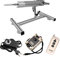 Hubkolben-Linearaktuator DC 24 V Maximales Drehmoment 8 kg, Variable Geschwindigkeit von 2-120 U/min, Verstellbare Nabe 30 mm - 150 mm, mit Netzteil, Fernbedienung, Standbausatz