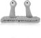 Molain Gesicht Waschen Stirnband Palm Und Schnecke Spa Haarbänder Make Up Stirnbänder Frauen Cartoon Niedlich Korallen Fleece Elastisches Kreative Haarschmuck Zum Dusche Sport Schönheit (Grau)