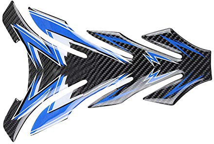 Motorcycle Tank Stickers Carbon Fiber Decal Sticker Fuel Tank Protector Universal Traction Pad for All Motorcycles