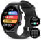 WalkerFit Smartwatch Uomo, 1.39“ Orologio Smartwatch Uomo con 100+ Sportivo, Monitor del Sonno, 24/7 Frequenza Cardiaca, SpO2, Impermeabile IP67, Rotondo Fitness Tracker per Android iOS, Nero