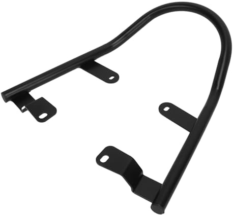 Motorrad-Beifahrer-Haltegriff, Bequemer Griff, Eisen-Motorrad-Rücksitz-Armlehnengriff, sicher, komfortabel, universal für XSR 700 2017 Bis 2023, Schwarz