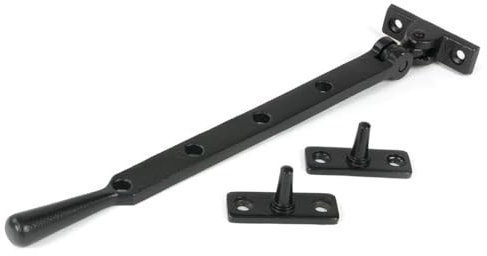 10 Black Four Pin Window Stay - 296mm
